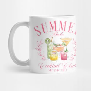 Summer Babe Cocktails Club Coquette Mug